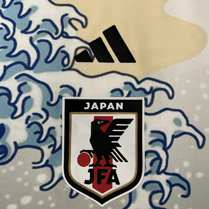 Fan Version 2024 Japan Wave Model Soccer Jersey Football Shirt