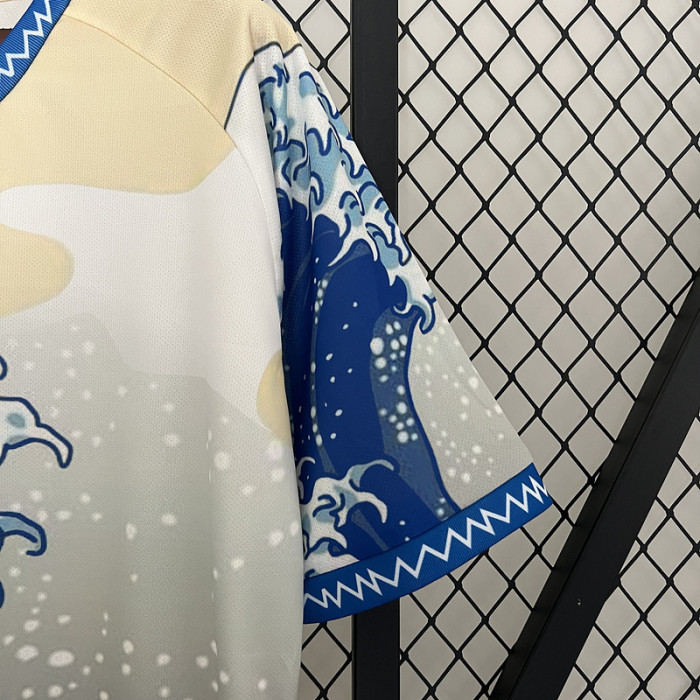 Fan Version 2024 Japan Wave Model Soccer Jersey Football Shirt