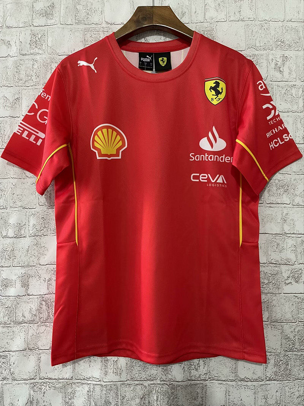 2024 F1 Ferrari Red Shirt