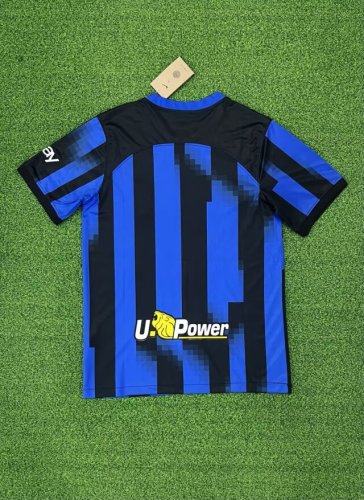 with Coppa Italia Patch Fans Version 2023-2024 Inter Milan X Ninja Turtles Shirts Inter Home Football Shirt