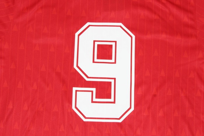 Retro Jersey 1988-1991 Spain 9 Home Soccer Jersey Vintage Football Shirt