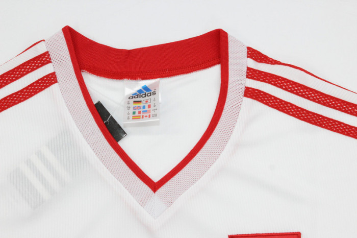 Retro Jersey 1998 China Away White Soccer Jersey Vintage Football Shirt