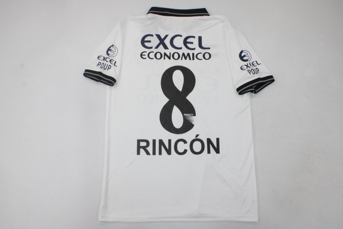 Retro Shirt 1997 Corinthians RINCON 8 Home Soccer Jersey