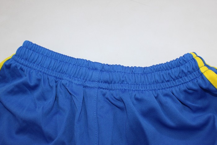 Retro Kids Kit Youth Uniform 1981 Boca Juniors Home Soccer Jersey Shorts Child Vintage Football Kit