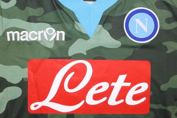 with Serie A Patch Retro Jersey 2013-2014 Calcio Napoli HAMSIK 17 Home Vintage Soccer Jersey Football Maillot