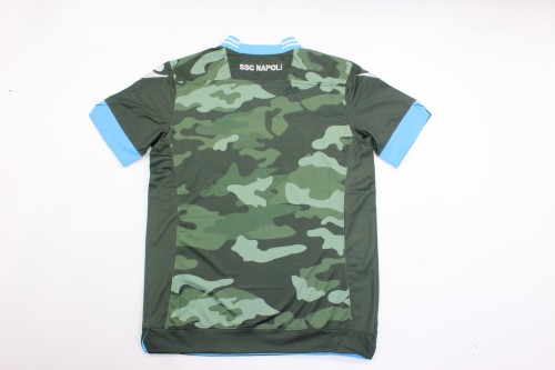 Retro Jersey 2013-2014 Calcio Napoli Home Vintage Soccer Jersey Football Maillot