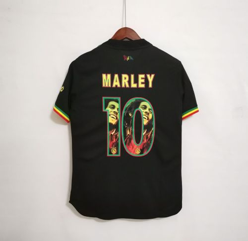 Retro Jersey 2021-2022 AJAX BOB MARLEY SPECIAL PRINT Soccer Jersey Third Away Football Shirt