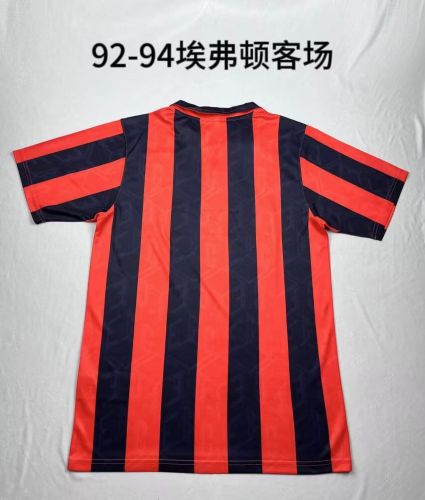 Retro Jersey 1992-1994 Everton Away Soccer Jersey Vintage Football Shirt