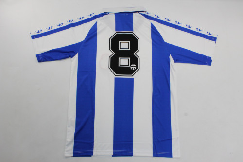Retro Camisetas de Futbol 1984-1989 Espanyol 8 Home Soccer Jersey