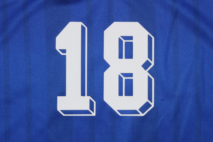 Retro Maillot 1992-1994 France 18 CANTONA Home Soccer Jersey Vintage Football Shirt