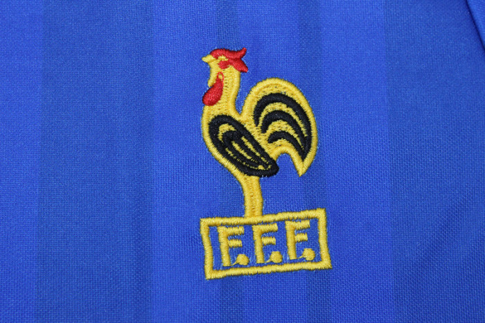 Retro Maillot 1992-1994 France Home Soccer Jersey Vintage Football Shirt
