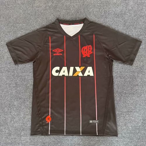 Retro Jersey 2016-2017 Athletico Paranaense Black Soccer Jersey Vintage Football Shirt