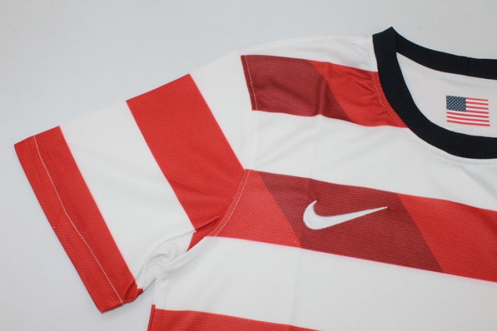 Retro USA Shirt 2013 United States DONOVAN 10 Home Soccer Jersey