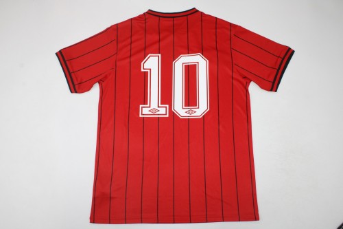 Retro Jersey 1982 Scotland 10 Away Red Soccer Jersey Vintage Football Shirt