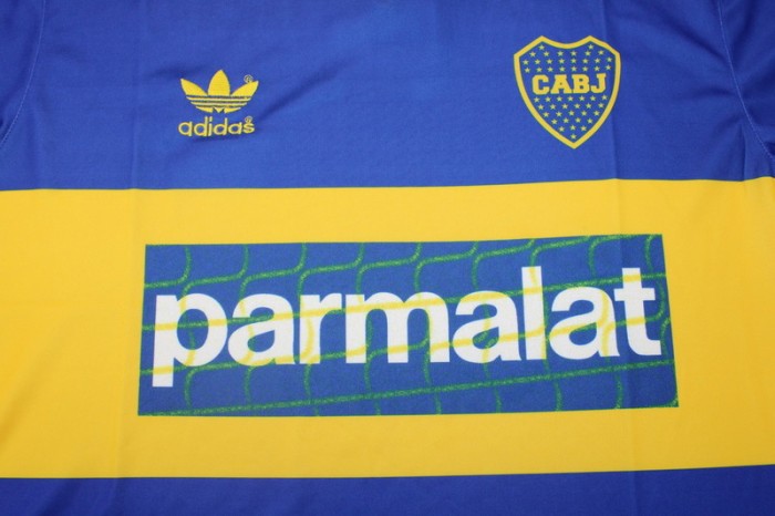 Retro Jersey 1992 Boca Juniors Home Soccer Jersey Vintage Football Shirt