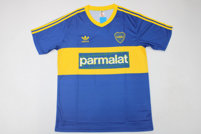 Retro Jersey 1992 Boca Juniors Home Soccer Jersey Vintage Football Shirt