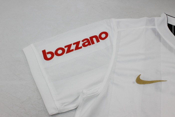 Retro Camisetas de Futbol 2010-2011 Corinthians Home Vintage Soccer Jersey