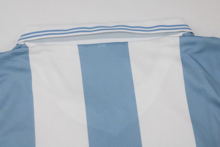 Retro Jersey 1992 Argentina Home Vintage Soccer Jersey