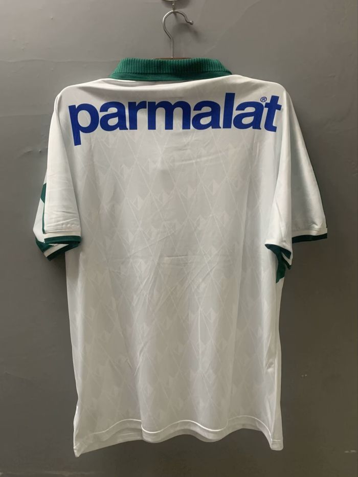 Retro Jersey 1996 Palmeiras Third Away White Soccer Jersey Vintage Football Shirt