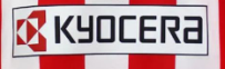 KYOCERA Back Sponor Logo for 2008-2009 Atletico Madrid Home Soccer Jersey