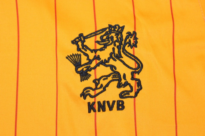 Retro Jersey 1984 Netherlands Home Soccer Jersey Vintage Football Shirt