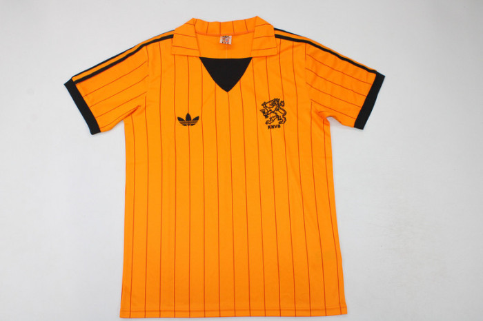 Retro Jersey 1984 Netherlands Home Soccer Jersey Vintage Football Shirt
