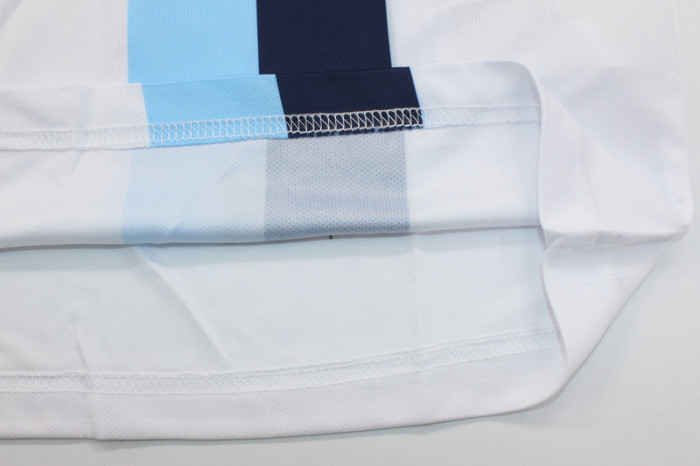 Retro Jersey 2013-2014 Manchester City KUN AGUERO 16 Away White Soccer Jersey Vintage Man City Football Shirt