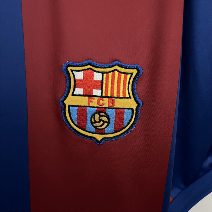 Retro Jersey 1980-1982 Barcelona Home Soccer Jersey Vintage Football Shirt