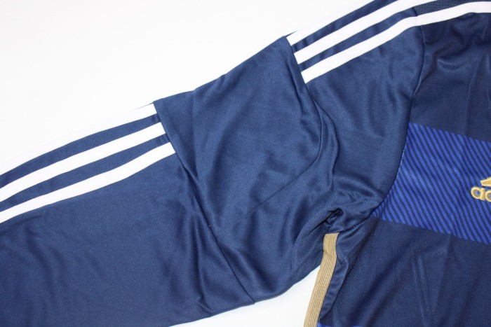 Long Sleeve Retro Jersey 2014 Argentina Home LS Soccer Jersey Vintage Football Shirt