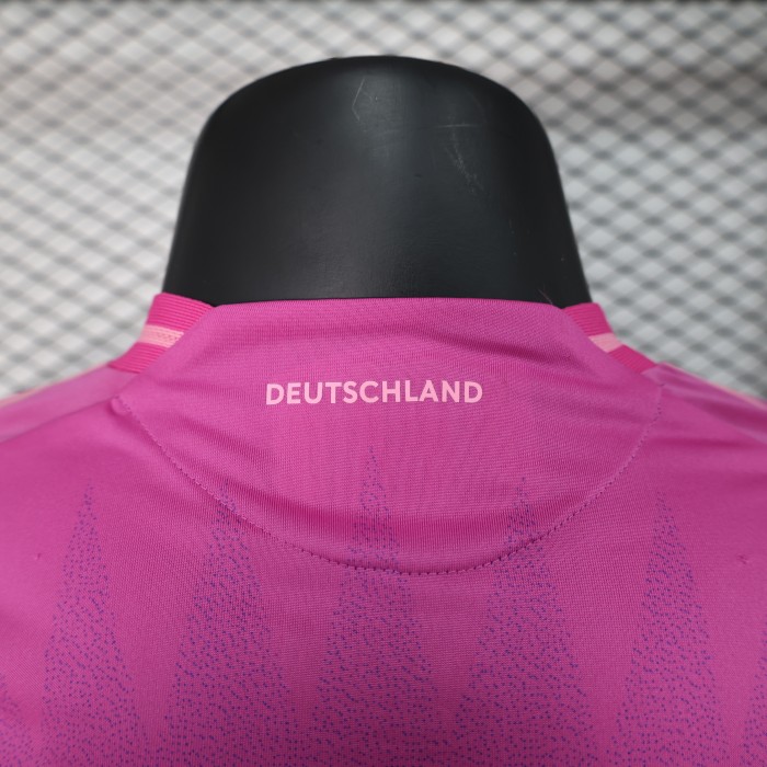 Player Version Germany 2024 Away Soccer Jersey Deutsch Football Shirt