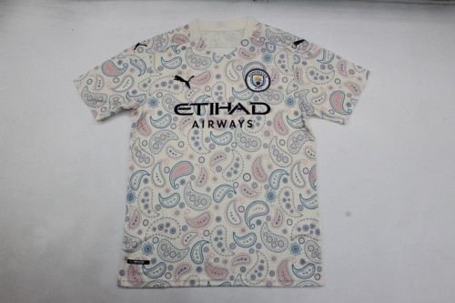 Retro Jersey 2020-2021 Manchester City Third Away Soccer Jersey Vintage Man City Football Shirt