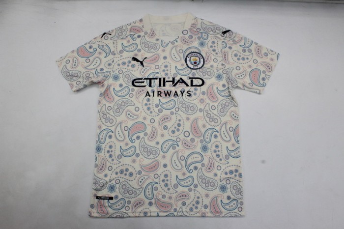 Retro Jersey 2020-2021 Manchester City Third Away Soccer Jersey Vintage Man City Football Shirt