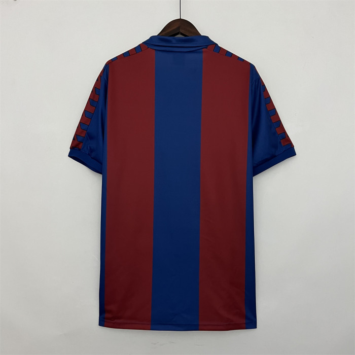 Retro Jersey 1980-1982 Barcelona Home Soccer Jersey Vintage Football Shirt