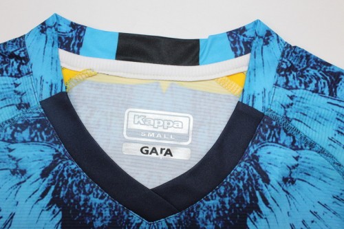 Retro Jersey 2020-2021 Calcio Napoli Yellow Soccer Jersey Vintage Football Shirt