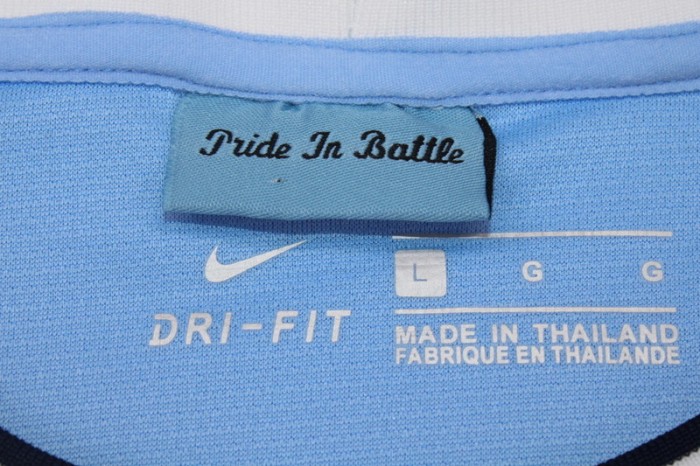 with Golden EPL Patch Retro Jersey 2013-2014 Manchester City Home Soccer Jersey Vintage Man City Football Shirt