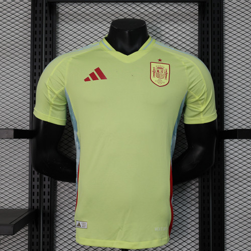 Player Version Spain 2024 Away Soccer Jersey España Camisetas de Futbol