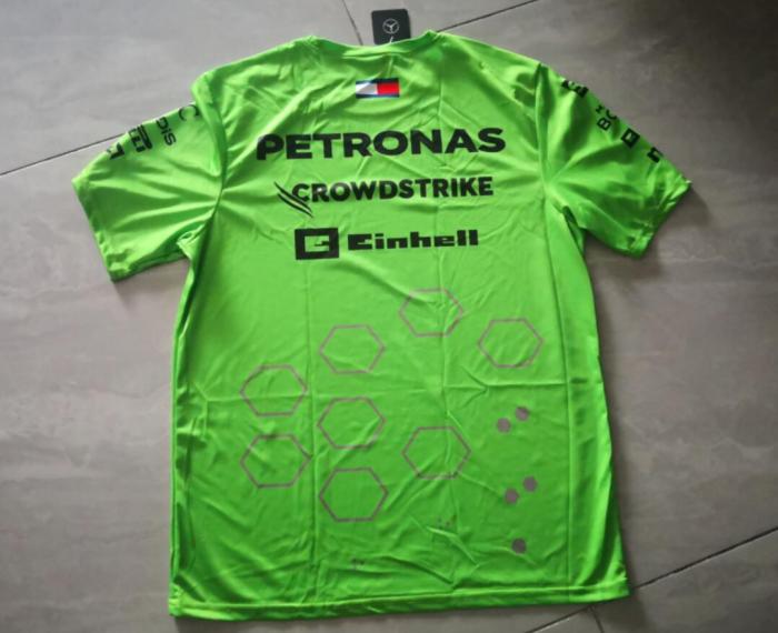 Mercedes 2024 New Green F1 Shirt