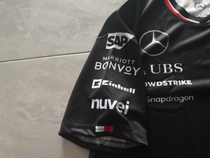 Mercedes 2024 New Black F1 shirt