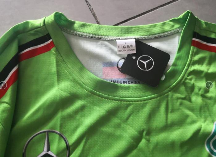 Mercedes 2024 New Green F1 Shirt