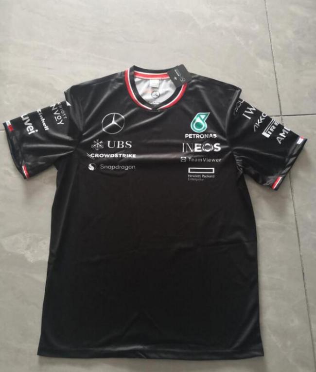Mercedes 2024 New Black F1 shirt