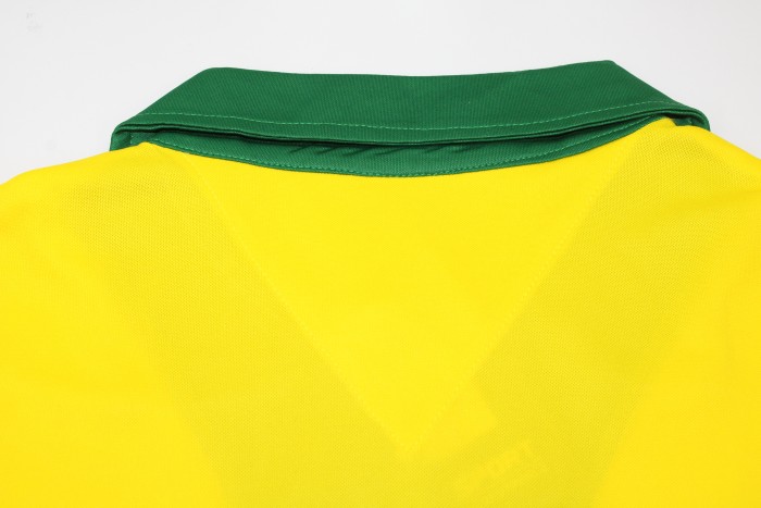 Retro Jersey 1962 Brazil 7 Home Soccer Jersey Vintage Brasil Camisetas de Futbol