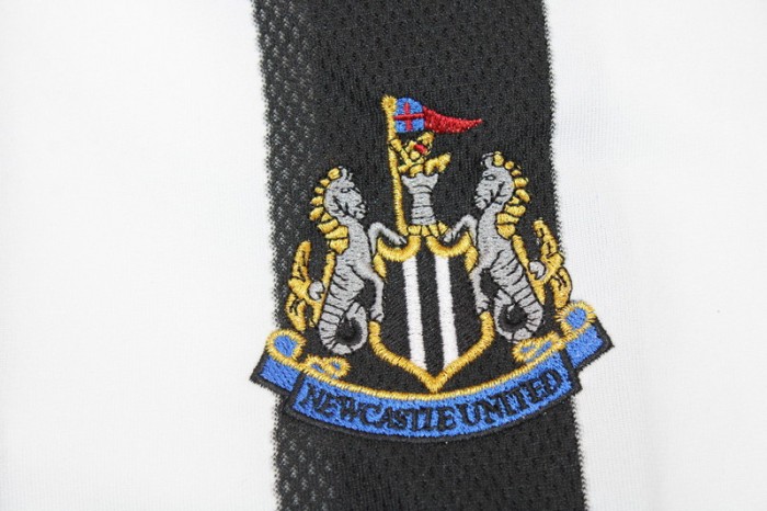 Long Sleeve Retro Jersey 2003-2005 Newcastle United Home Soccer Jersey