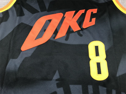 2024 City Edition Minnesota Timberwolves 8 WILLIAMS Black NBA Jersey Basketball Shirt