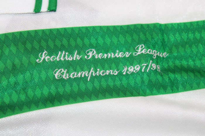 Retro Jersey 1998 Celtic Home Soccer Jersey Vintage Football Shirt