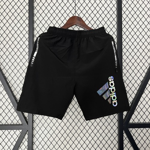 with Pocket AD Black Shorts Football Pants