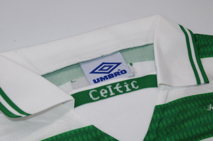 Retro Jersey 1998 Celtic Home Soccer Jersey Vintage Football Shirt