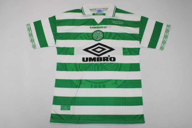 Retro Jersey 1998 Celtic Home Soccer Jersey Vintage Football Shirt