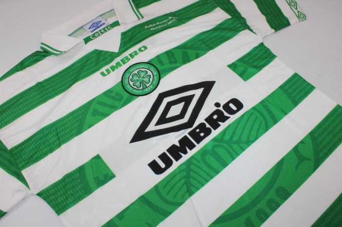 Retro Jersey 1998 Celtic Home Soccer Jersey Vintage Football Shirt
