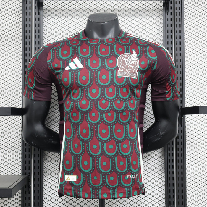 Player Version Mexico 2024 Home Soccer Jersey Adulto Camiseta de Futbol