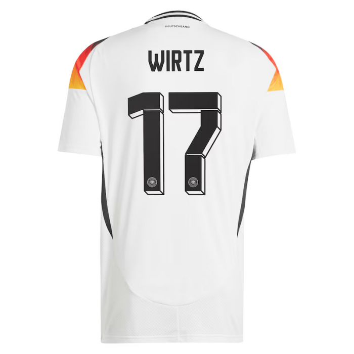 Fan Version Germany 2024 Home Soccer Jersey Football Shirt Gundogan 21 Havertz 7 Muller 13 Sane19 Kimmich 6 Wirtz 17 Musiala 14
